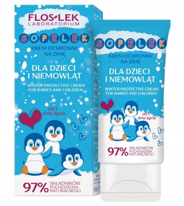 FLOSLEK SOPELEK OCHRONNY KREM DLA DZIECI I NIEMOWLĄT 40 ML