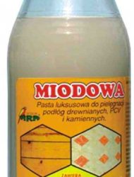 Miodowa pasta do parkietów 440ml