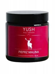 Yush Pieprz Malina świeca sojowa 120ml