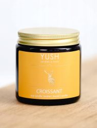 Świeca zapachowa sojowa ŚWIECA O ZAPACHU ŚWIEŻEGO ROGALIKA Yush