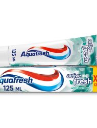 Aquafresh Active Fresh odświeżająca pasta do zębów przeciw próchnicy 125ml