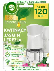 Air Wick Elektryczny Odświeżacz Kwitnący Jaśmin i Frezja komplet 19 ml