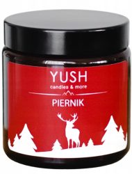 Świeca zapachowa sojowa Yush Piernik 120ml