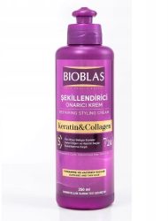 Krem do włosów Bioblas Colagen Keratyna 250 ml