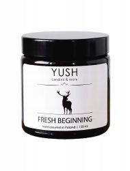 Świeca tradycyjna sojowa Yush Fresh Beginning 120