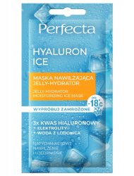 Perfecta Hyaluron Ice Jelly-Hydrator Maska nawilżająca do twarzy