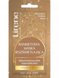 LIRENE MASECZKA DO TWARZY BANKIETOWA 8ml