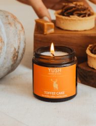 Świeca sojowa Yush Toffee Cake 120ml