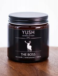 Świeca tradycyjna sojowa The Boss Yush 1 szt.