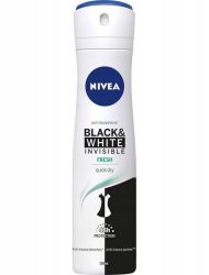 Nivea Invisible Black&White Fresh green 200 ml dezodorant