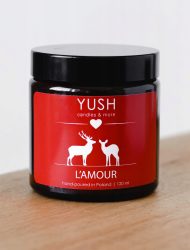 Świeca zapachowa sojowa L'amour Yush Lamour 120ml 1 szt.